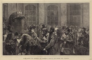 Servizio divino per pastori e mandriani, uno studio alla Berners Hall, Islington