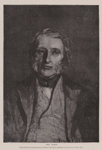 John Ruskin da Hubert von Herkomer