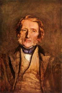 John Ruskin, 1879, 1943 da Hubert von Herkomer