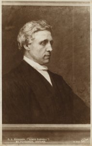 Lewis Carroll (1832-1898), scrittore inglese da Hubert von Herkomer