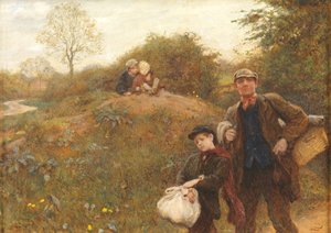 Andando avanti, 1891 da Hubert von Herkomer