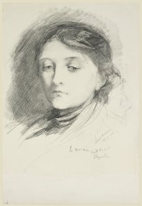 Signora Thomas Tylston Greg da Hubert von Herkomer