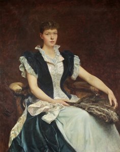 Ritratto di Mrs Walter Derham da Hubert von Herkomer