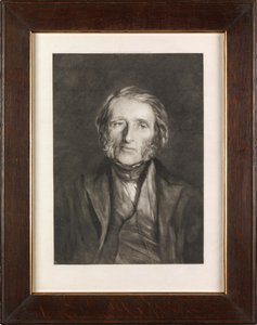 Ritratto di Ruskin da Hubert von Herkomer