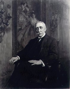 Ritratto di Sir Carl Meyer (1851-1922) c.1910 da Hubert von Herkomer
