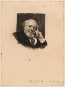 Ritratto di un uomo da Hubert von Herkomer