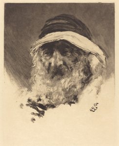 Studio di una testa araba da Hubert von Herkomer