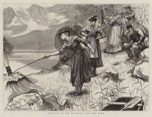 Turisti nelle Alpi Bavaresi, l