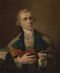 Ritratto di un uomo, probabilmente un autoritratto da Hugh Barron