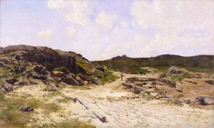 Spiaggia del faro, Annisquam da Hugh Bolton Jones
