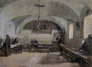 Interno del Convento dei Cappuccini ad Albano da Hugh Carter