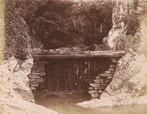 Il mulino-diga, 1855 (foto)