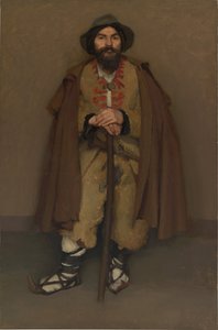 Un pastore di montagna, 1901 da Hugh Ramsay