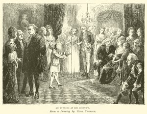 Una serata da Sir Joshua da Hugh Thomson