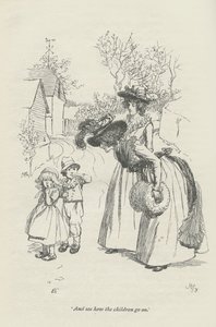 E guarda come vanno i bambini, 1896 da Hugh Thomson