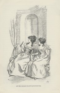 In quel momento lo vide per la prima volta, 1896 da Hugh Thomson