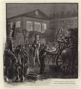 Covent Garden - prima mattina da Hugh Thomson