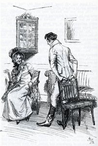 Emma e Mr Knightley (illustrazione) da Hugh Thomson