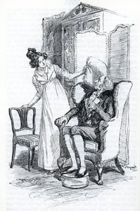 "Emma e Mr Knightley" (illustrazione) da Hugh Thomson