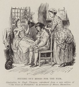 Vestire Mosè per la fiera da Hugh Thomson