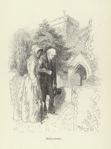 Illustrazione per Amos Barton di George Eliot da Hugh Thomson