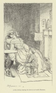 Illustrazione per Amos Barton di George Eliot da Hugh Thomson