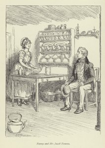 Illustrazione per Amos Barton di George Eliot da Hugh Thomson