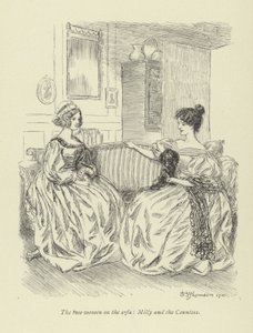 Illustrazione per Amos Barton di George Eliot da Hugh Thomson