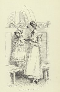 Illustrazione per Amos Barton di George Eliot da Hugh Thomson