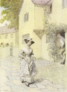 Illustrazione per Amos Barton di George Eliot da Hugh Thomson