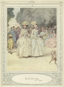 Illustrazione per She Stoops to Conquer di Goldsmith