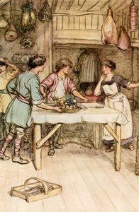 Illustrazione per The Admirable Crichton di J.M. Barrie da Hugh Thomson