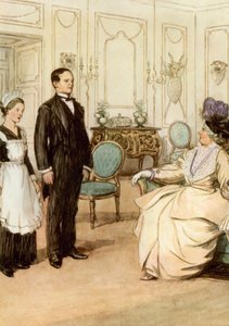 Illustrazione per The Admirable Crichton di J.M. Barrie da Hugh Thomson