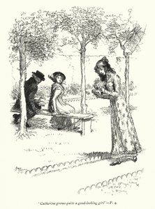 Illustrazione per Northanger Abbey di Jane Austen da Hugh Thomson