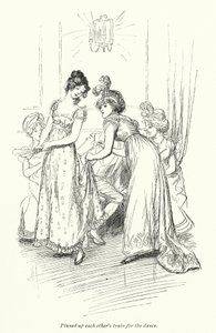 Illustrazione per Northanger Abbey di Jane Austen da Hugh Thomson