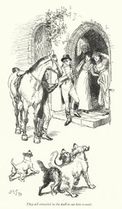 Illustrazione per Northanger Abbey di Jane Austen da Hugh Thomson