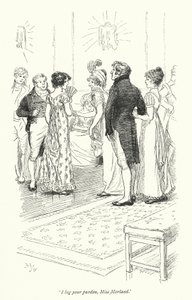 Illustrazione per Northanger Abbey di Jane Austen da Hugh Thomson