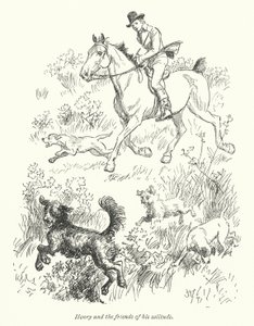 Illustrazione per Northanger Abbey di Jane Austen (litografia)