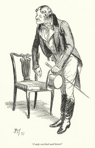 Illustrazione per Persuasione di Jane Austen (litografia) da Hugh Thomson