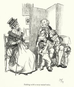 Illustrazione per Persuasione di Jane Austen (litografia) da Hugh Thomson