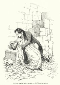 Illustrazione per Persuasione di Jane Austen (litografia) da Hugh Thomson