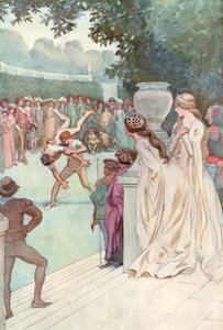 Illustrazione per Come vi piace di Shakespeare da Hugh Thomson