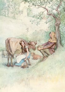 Illustrazione per Come vi piace di Shakespeare da Hugh Thomson