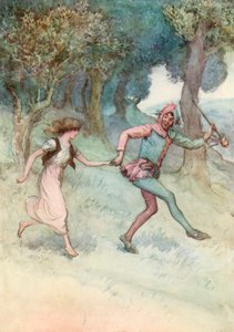Illustrazione per Come vi piace di Shakespeare da Hugh Thomson