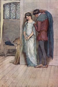 Illustrazione per Le allegre comari di Windsor da Hugh Thomson