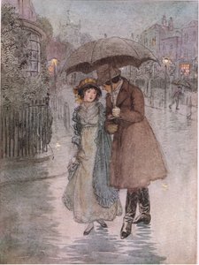 Phoebe: "Stava piovendo e il mio viso era bagnato." da Hugh Thomson