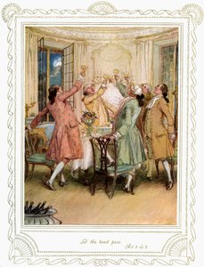 La commedia di Richard Brinsley Sheridan da Hugh Thomson