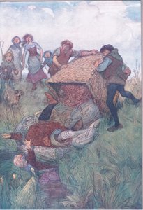 "Gettato nel Tamigi", illustrazione da 