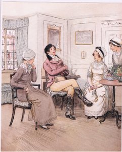 Valentine: "Mi dispiace che non ci siano, Patty, ma aspetterò il loro ritorno" da Hugh Thomson