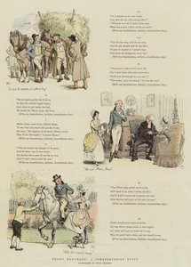 Giovane Herchard, una storia del Somerset (cromolitografia)
